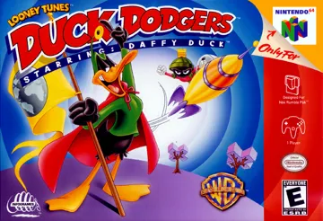 Duck Dodgers Starring Daffy Duck (USA) (En,Fr,Es) (Beta) (2000-03-07) box cover front